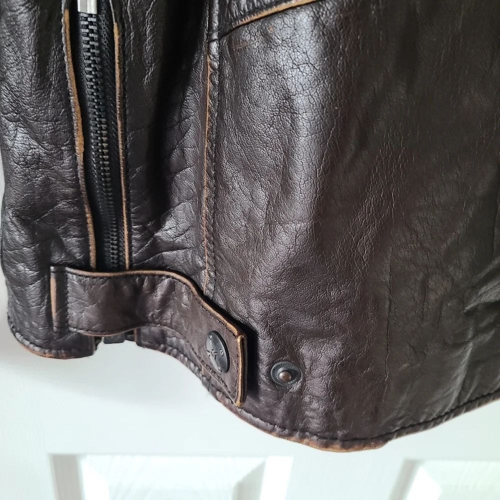 Andrew Marc Leather Moto Jacket